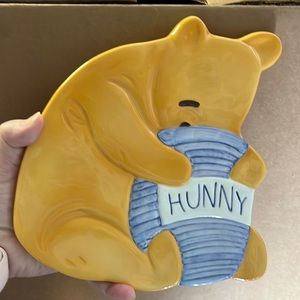 DISNEY Classic WINNIE THE POOH Treasure Craft Ceramic Trivet Wall Decor Vintage